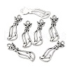 Tibetan Style Alloy Kitten Pendants LF10383Y-NF-3