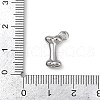 304 Stainless Steel Pendants STAS-B092-02P-3
