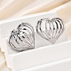304 Stainless Steel Stud Earrings EJEW-D319-01P-3