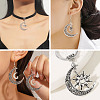  Jewelry 28Pcs 7 Style Tibetan Style Zinc Alloy Pendants FIND-PJ0001-25-17