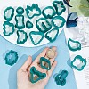 Plastic Clay Cutter Sets TOOL-WH0155-19-3