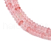 Cherry Quartz Glass Beads Strands G-K343-C26-01-2