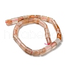 Natural Cherry Blossom Agate Beads Strands G-M420-E09-05-3