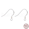 925 Sterling Silver Earring Hooks STER-K167-049B-S-7