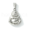 Non-Tarnish 304 Stainless Steel Pendants STAS-L275-13P-1