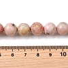 Natural Pink Opal Beads Strands G-L621-B13-10mm-5