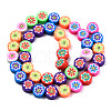 Handmade Polymer Clay Beads Strand CLAY-T020-32-3