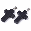 Synthetic Blue Goldstone Pendants G-Q512-012-2