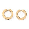 Vacuum Plating 304 Stainless Steel Ear Cuff Findings STAS-C028-04A-G-1