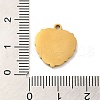 Ion Plating(IP) 304 Stainless Steel Pendants STAS-Q301-30G-3