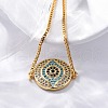 Adjustable Brass Box Chain Bolo Bracelets BJEW-P196-05G-3