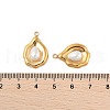 304 Stainless Steel Pendants STAS-P380-72G-3