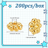200Pcs Alloy Flower Spacer Beads FIND-LP0001-01-2