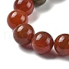 Natural Multi-Color Agate Beads Strands G-A261-B22-14mm-4