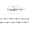 3.28 Feet 304 Stainless Steel Link Chains X-CHS-K001-68-5