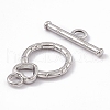 Non-Tarnish 304 Stainless Steel Toggle Clasps STAS-G299-01P-2