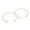 Brass Open Cuff Bangle Making KK-N258-01G-2