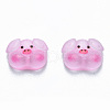 Translucent Resin Cabochons CRES-N030-019-3