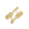 Brass Pendants KK-C093-02G-2