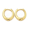 Rack Plating Brass Hoop Earrings EJEW-C102-30C-G-1