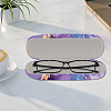 PU Leather Hard Shell Glasses Case AJEW-WH20099-002-4