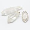 Natural Quartz Crystal Pendants G-F463-17S-1