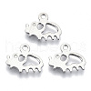 201 Stainless Steel Charms STAS-R116-028-1