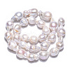 Natural Baroque Pearl Keshi Pearl Beads Strands PEAR-S019-02C-01-4