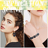 SUNNYCLUE 40Pcs Resin Rhinestone Beads RESI-SC0005-81A-5