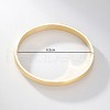 Stainless Steel Blank Hinged Bangles for Women Men MZ0607-2-2