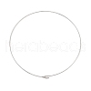 304 Stainless Steel Choker Necklaces NJEW-Q348-04P-1-1