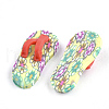Handmade Polymer Clay Cabochons CLAY-S091-12-3