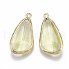 Glass Pendants X-GLAA-S179-12F-2