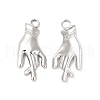 Non-Tarnish 304 Stainless Steel Pendants STAS-L268-041P-1