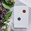 Golden Plated Brass Sealing Wax Stamp Head AJEW-WH0208-930-5