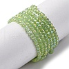 Electroplate Glass Beads Strands EGLA-H107-01A-A01-1