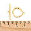 Brass Toggle Clasps KK-A223-04G-6