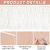 BENECREAT 1.25 Yards Seed Bead Fringe Trimming DIY-BC0012-58A-4