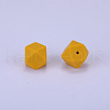 Hexagonal Silicone Focal Beads SI-JX0020A-55-1
