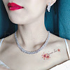 Brass Crystal Rhinestone Jewelry Sets FS-WGCC0E6-02-2