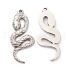Non-Tarnish 304 Stainless Steel Pendants STAS-G244-12P-2