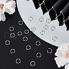 Beebeecraft 300Pcs 304 Stainless Steel Jump Rings STAS-BBC0004-98A-4