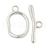 Brass Toggle Clasps KK-A223-24P-2