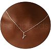 Fashionable Brass Letter Heart Pendant Necklaces for Women FS-WGD0E1D-36-1
