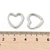 Brass Huggie Hoop Earrings EJEW-C502-09P-4