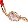 12Pcs 12 Colors Polyester Bracelets BJEW-P340-07G-3