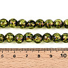 Handmade Foil Glass Beads Strands FOIL-N029-05D-4