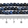 Natural Dumortierite Beads Strands G-G167-A06-4MM-5