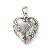 Brass Pendants KK-V007-011P-02-1