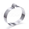 Tarnish Resistant 304 Stainless Steel Cookie Cutters DIY-E012-81-1